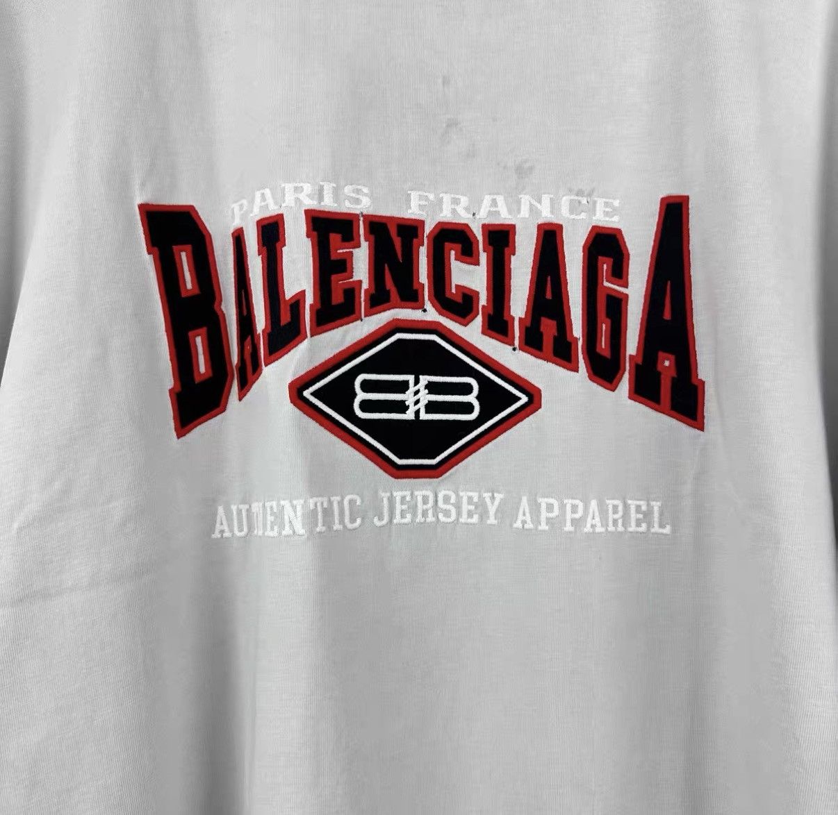 Balenciaga Balenciaga Batman Letter Vintage T-shirt J42 Size US L / EU 52-54 / 3 - 4 Thumbnail