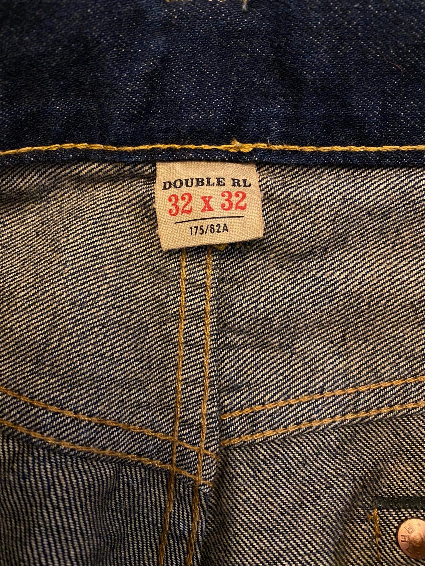 RRL Ralph Lauren RRL Heavy Selvedge Straight Jean 32x32 Japanese Cotton USA Size US 32 / EU 48 - 6 Thumbnail