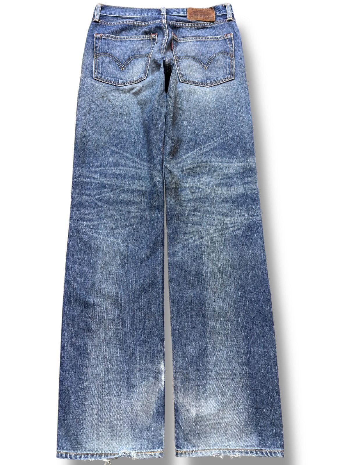 Levi's Vintage Levi’s 702 Faded Whiskers Denim Size US 30 / EU 46 - 5 Thumbnail
