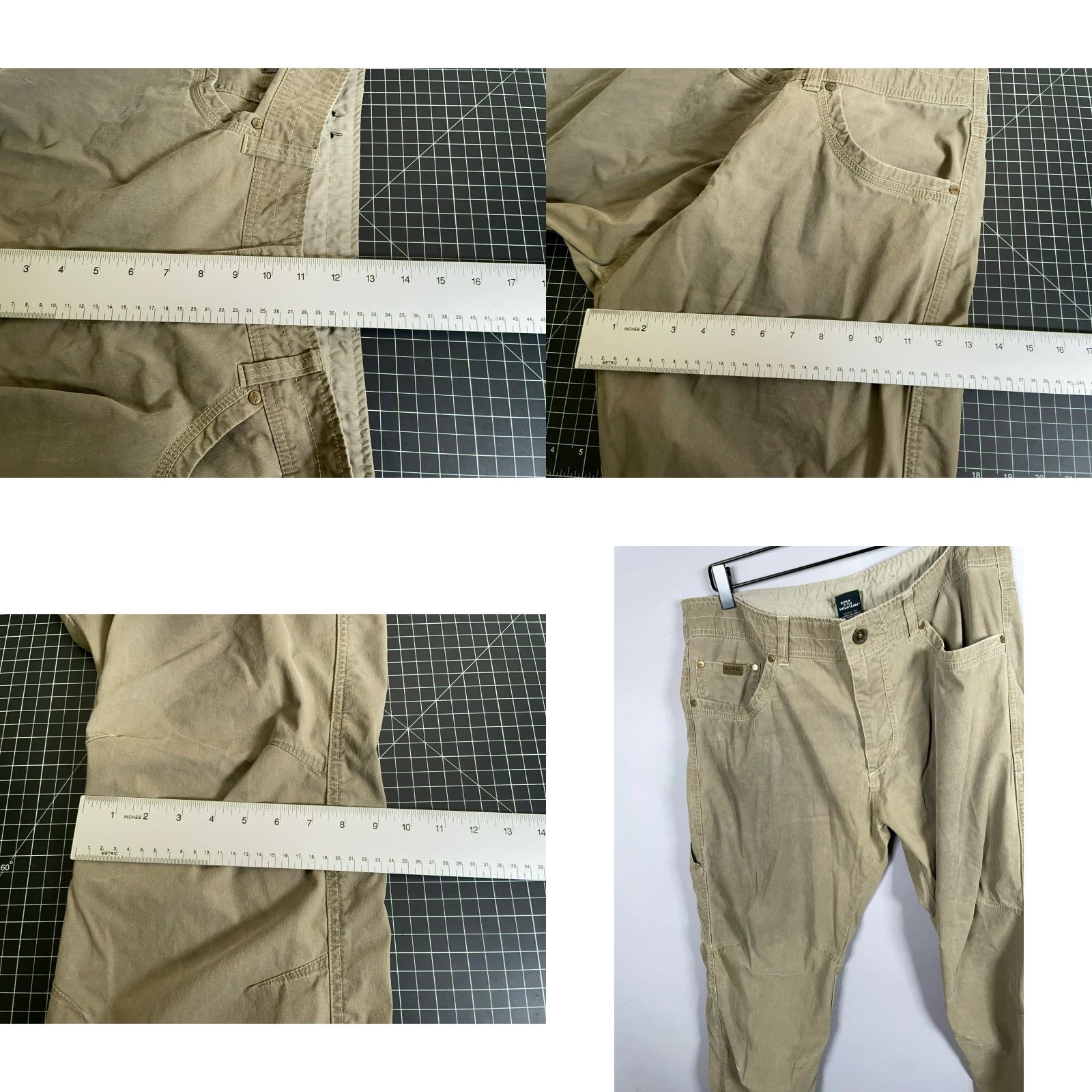 Vintage VINTAGE Kuhl Revolvr Men's Pants Casual Chino 36 x 30 Green Outdoor Nature Size US 36 / EU 52 - 8 Thumbnail