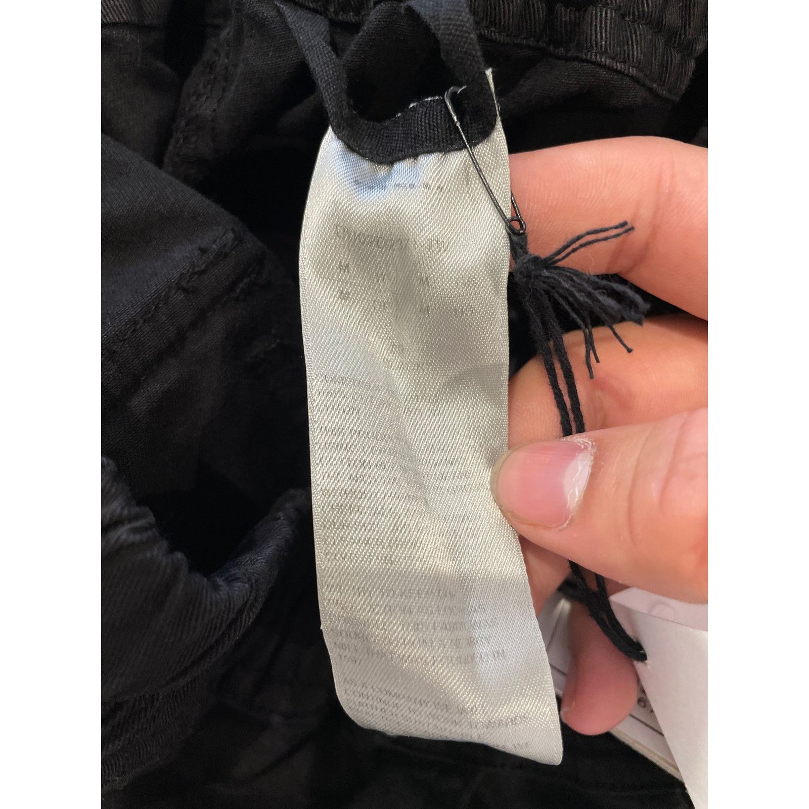 Rick Owens Rick Owens Black Cargo Creatch Dropped Pants Size US 32 / EU 48 - 6 Thumbnail