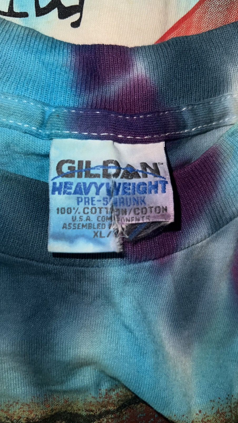 Band Tees × Gildan × Vintage MINT! Vintage Gildan Pearl Jam No Code ‘96-‘97 Tye Dye XL Size US XL / EU 56 / 4 - 3 Thumbnail