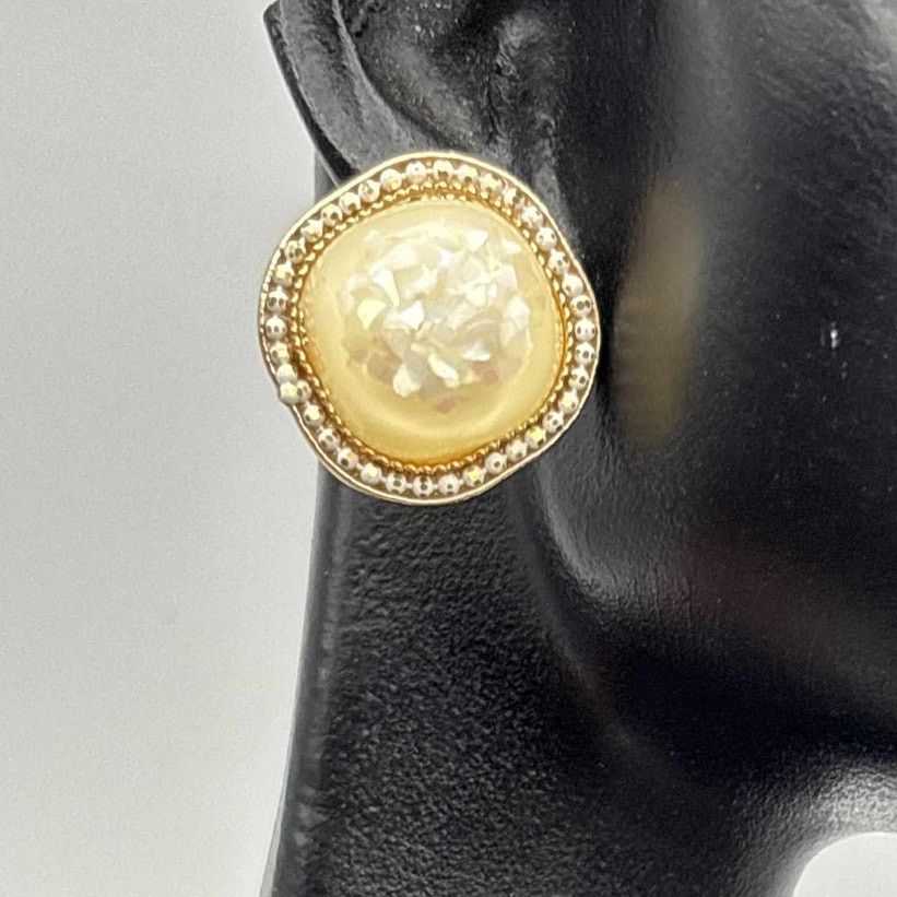 Other Gold Pearl Earrings Size ONE SIZE - 1 Thumbnail