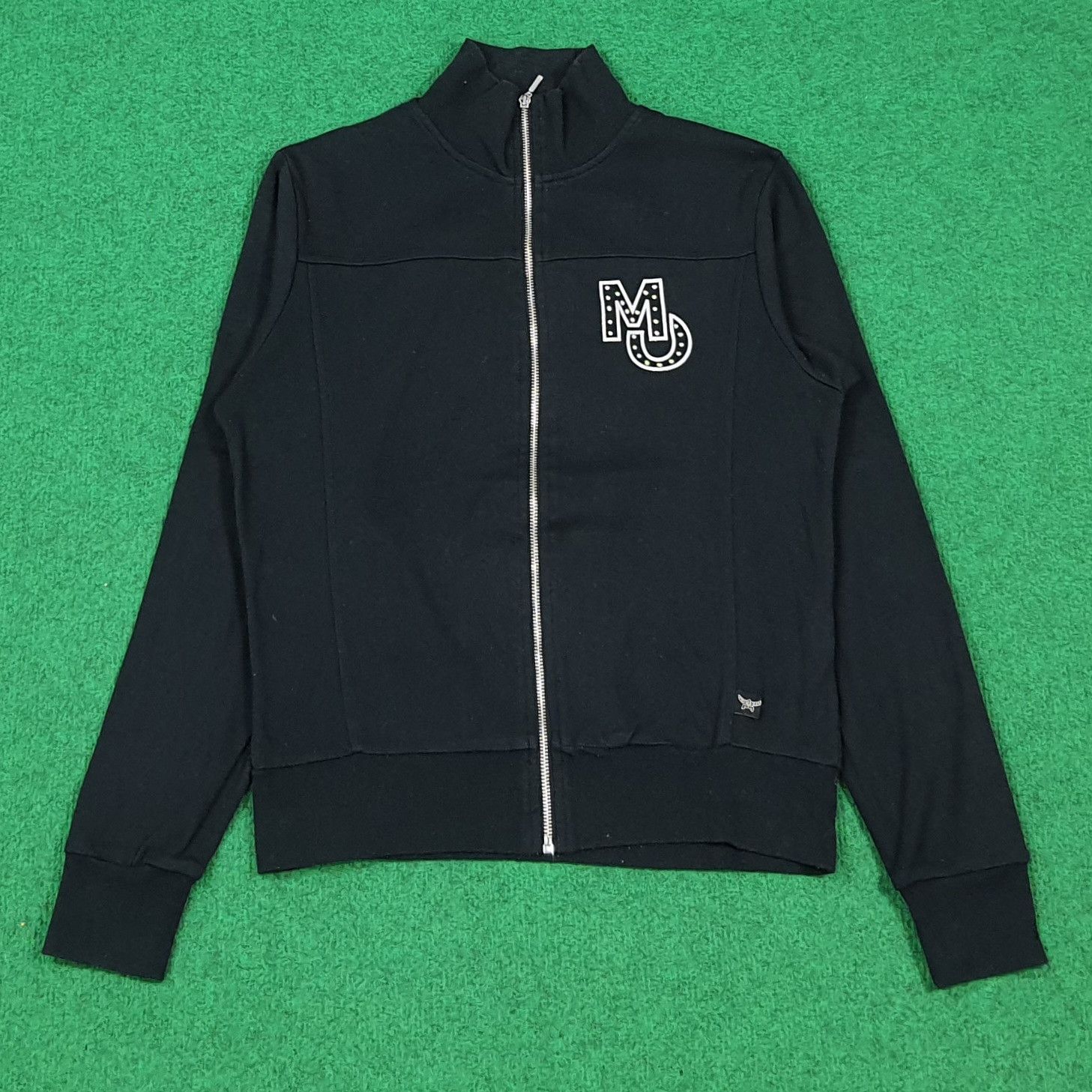 MCM Vintage MCM OTC Rhinestone MU Logo Track Jacket C289N18 Size XS / US 0-2 / IT 36-38 - 1 Thumbnail