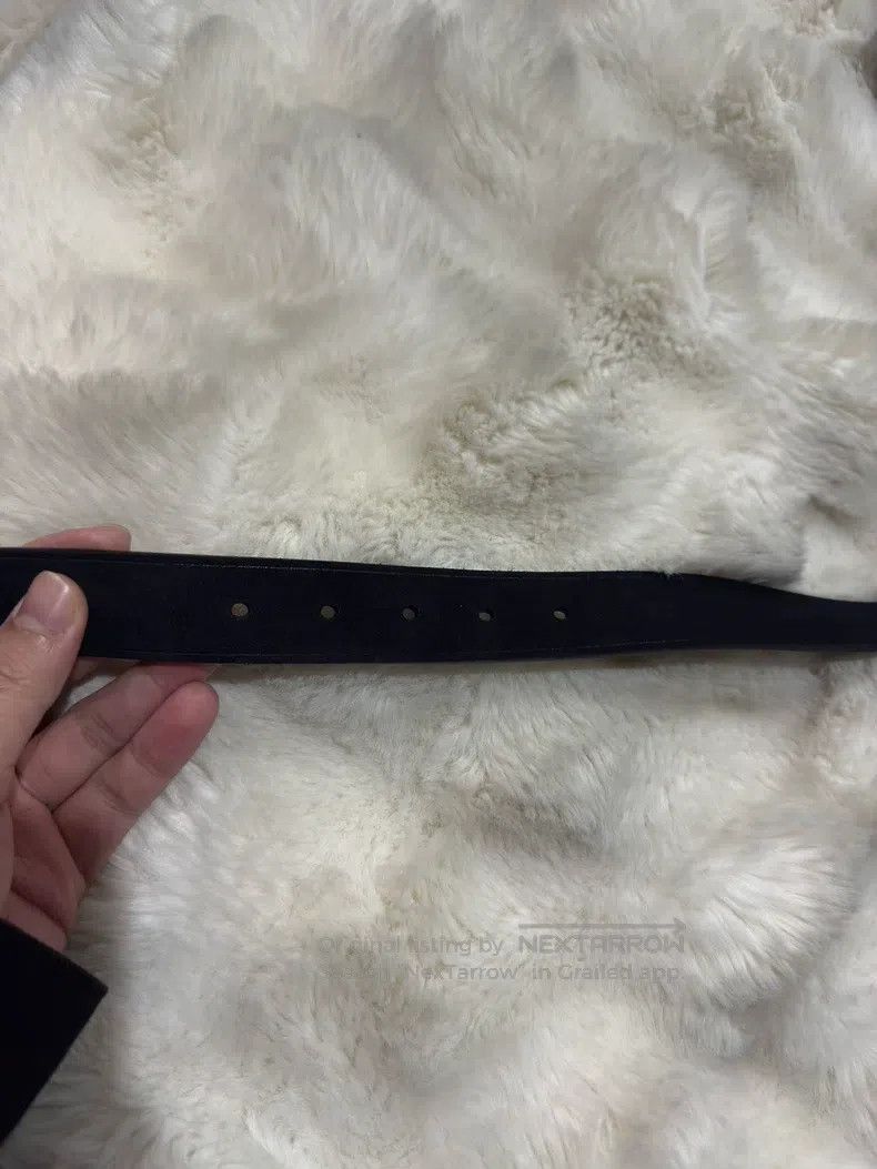 Saint Laurent Paris Saint Laurent Paris size 85 Black and Gold Logo Belt Size ONE SIZE - 7 Thumbnail