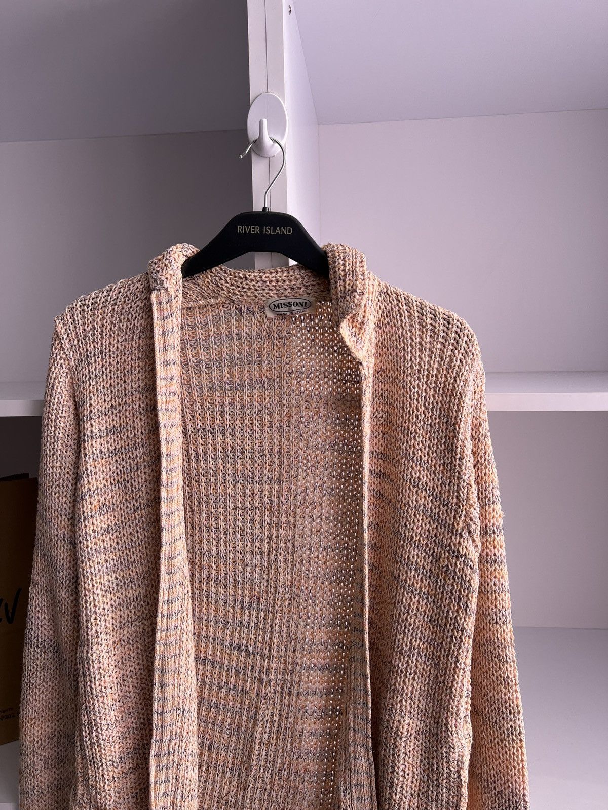 Designer × Missoni × Vintage Vintage Missoni Pink Buttoned Blend women’s Cardigan Size M / US 6-8 / IT 42-44 - 7 Thumbnail