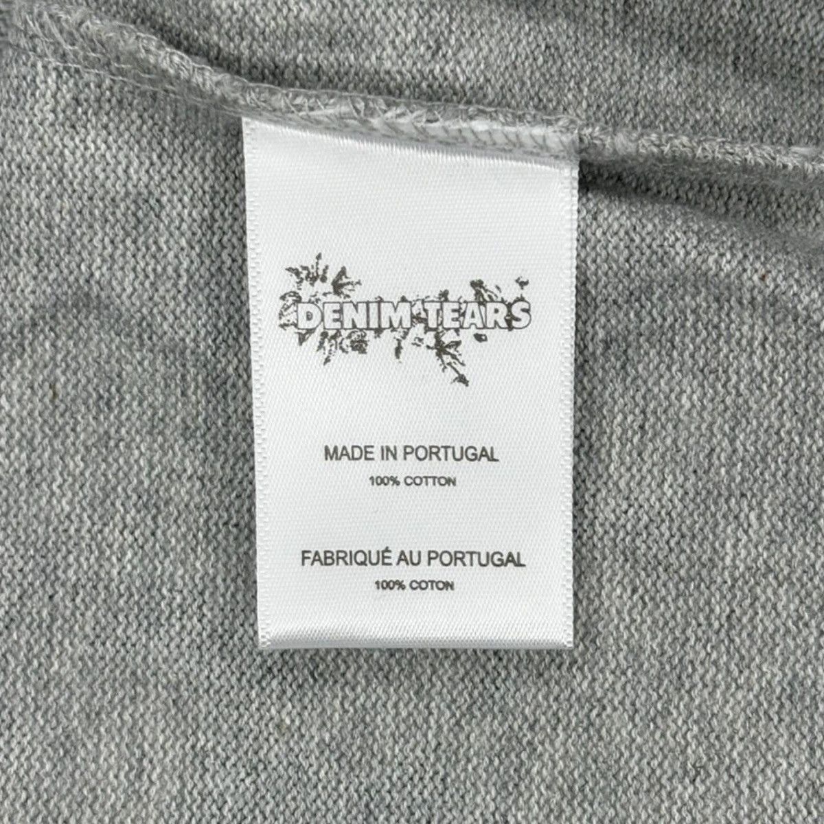 DENIM TEARS Denim Tears Grey Cotton Wreath Long Sleeve T-Shirt Size US L / EU 52-54 / 3 - 5 Thumbnail