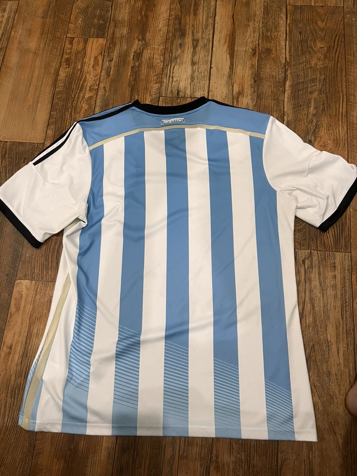 Adidas Argentina National Team Jersey Large Size US XL / EU 56 / 4 - 4 Thumbnail