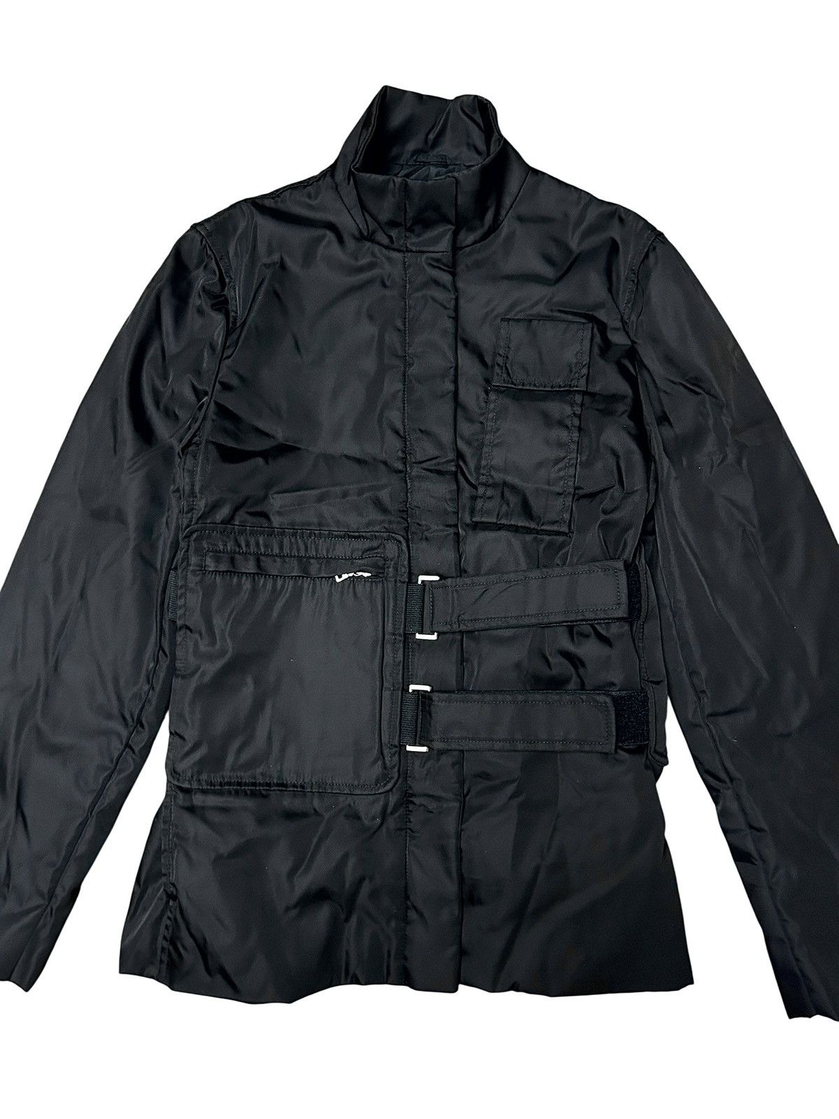 Prada F/W 99 Utility Belted Jacket Size XS / US 0-2 / IT 36-38 - 2 Thumbnail