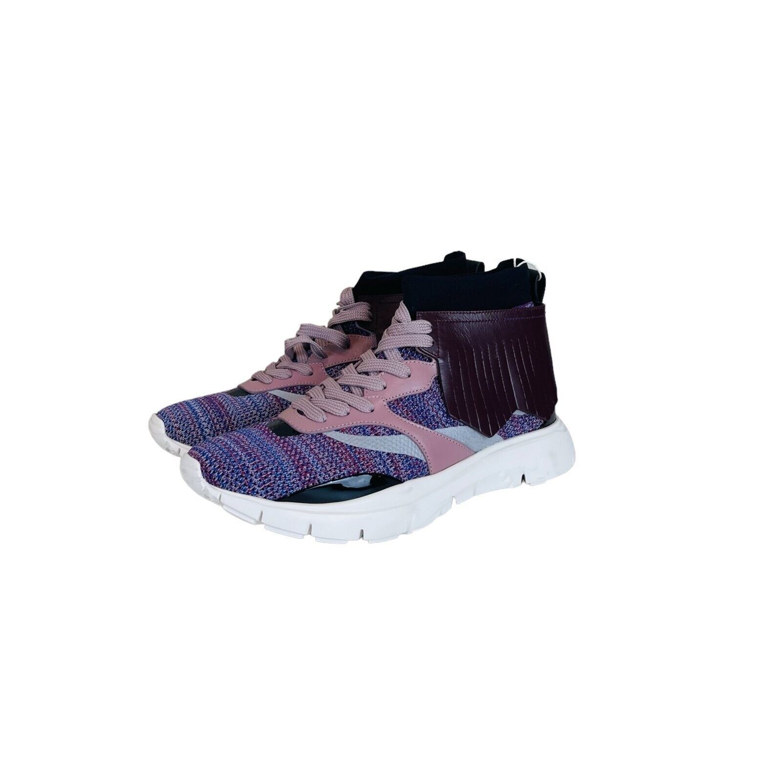 Valentino Valentino Men Trainers Knitted Rockstud Sneakers Size US 9 / EU 42 - 1 Thumbnail
