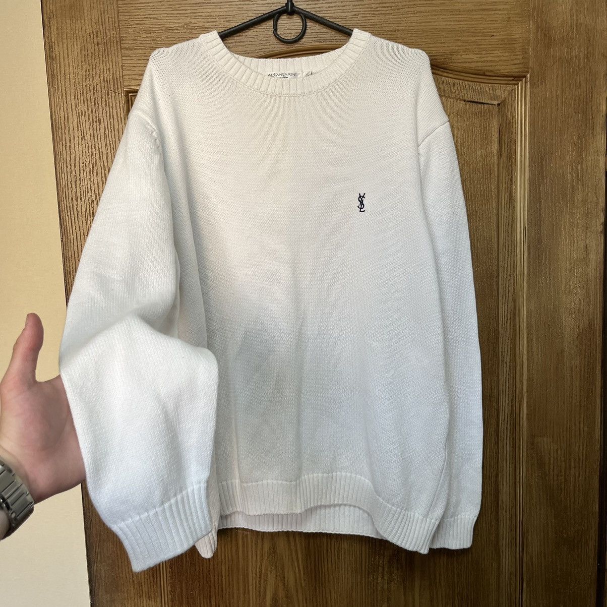 Vintage YSL Sweater Knit Soft Size US M / EU 48-50 / 2 - 2 Thumbnail