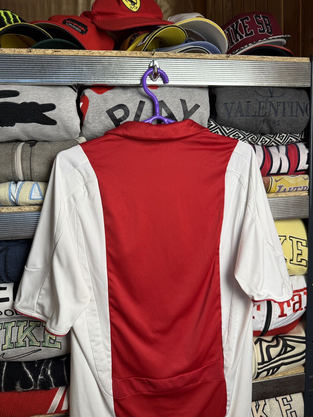 Adidas Adidas Ajax 2007/08 Vintage Home Kit Soccer Jersey Shirt Size US M / EU 48-50 / 2 - 8 Thumbnail