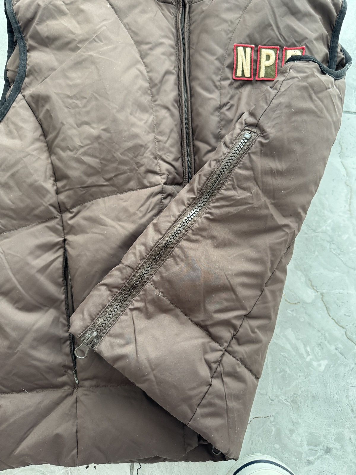 Napapijri × Vintage AW06 Napapijri Fur Expedition Experience Vest Gilet Size L / US 10 / IT 46 - 8 Thumbnail