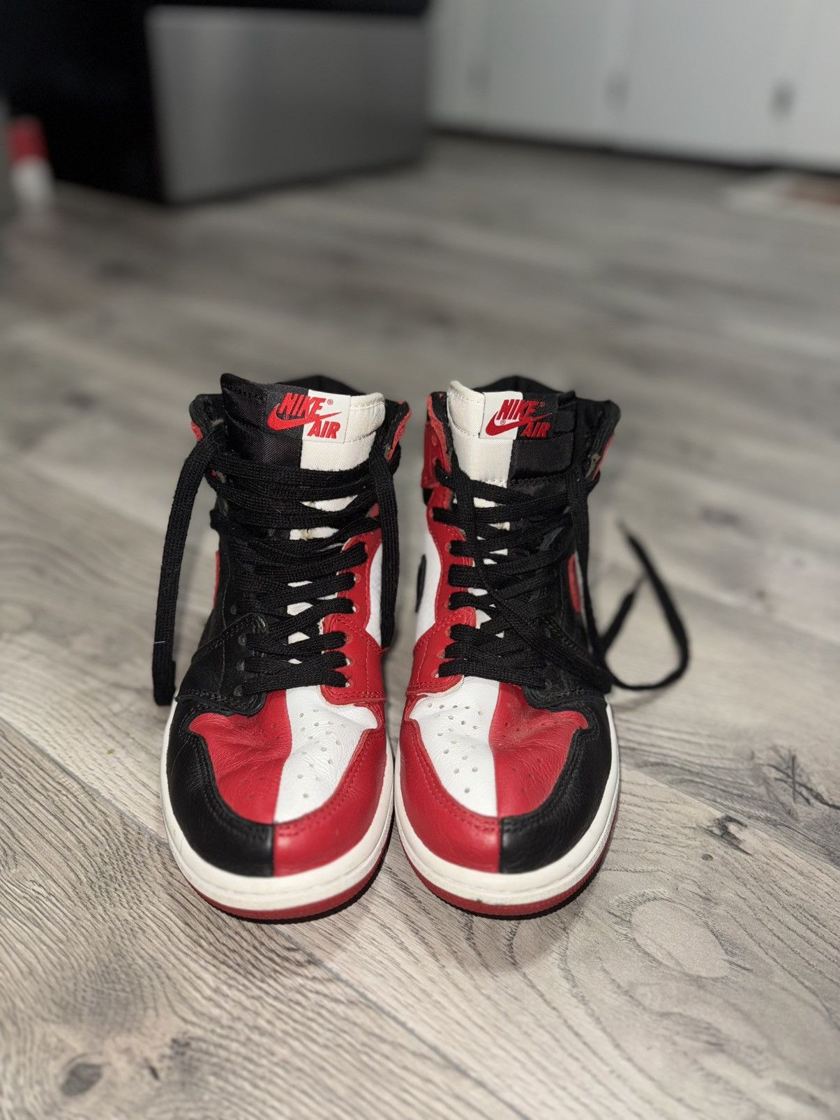 Nike AIR JORDAN 1 RETRO HIGH OG NRG "HOMAGE 2 HOME Size US 7.5 / IT 37.5 - 2 Thumbnail