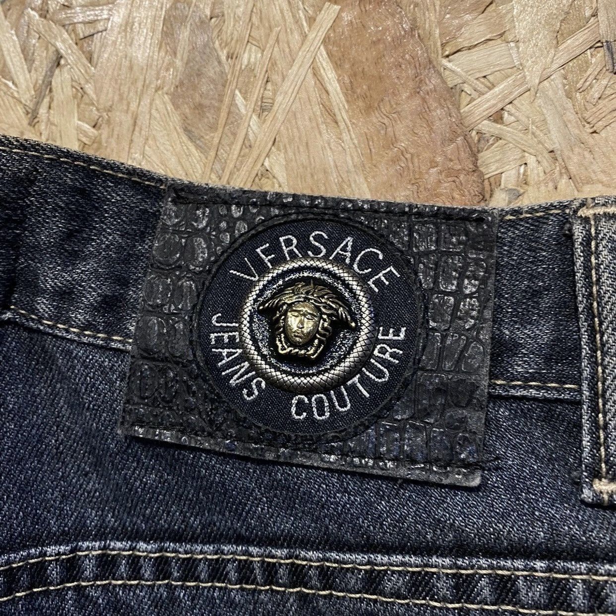 Versace Jeans Couture Vintage Versace Jeans Couture Black Denim Jeans Size US 30 / EU 46 - 5 Thumbnail