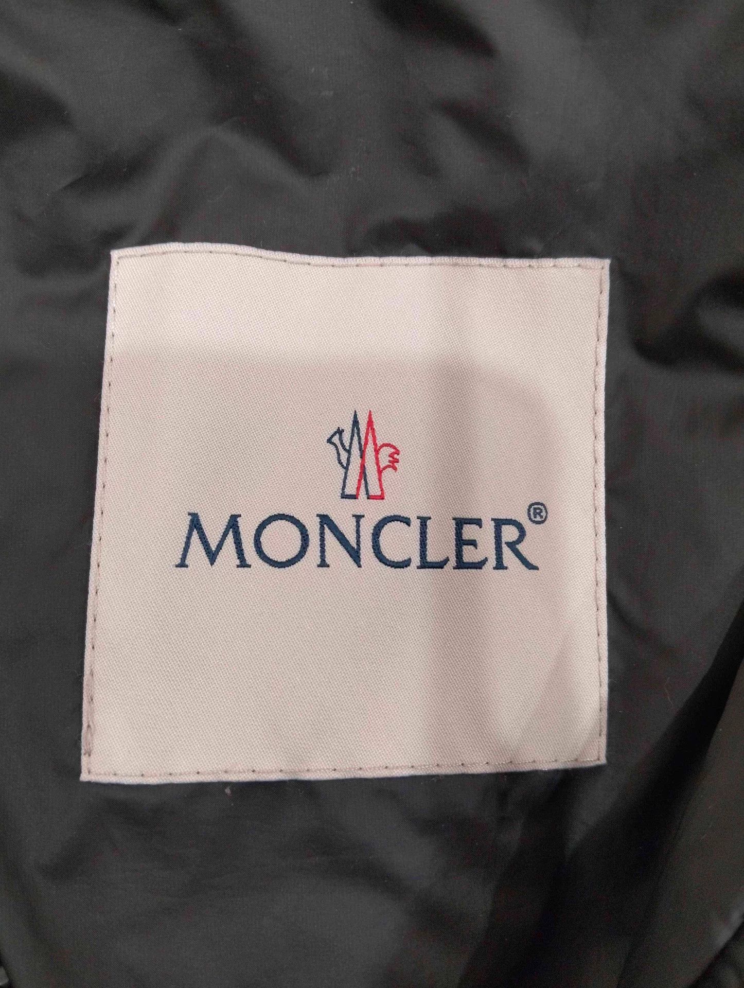 Moncler down jacket zipper stand collar size 1 9/10