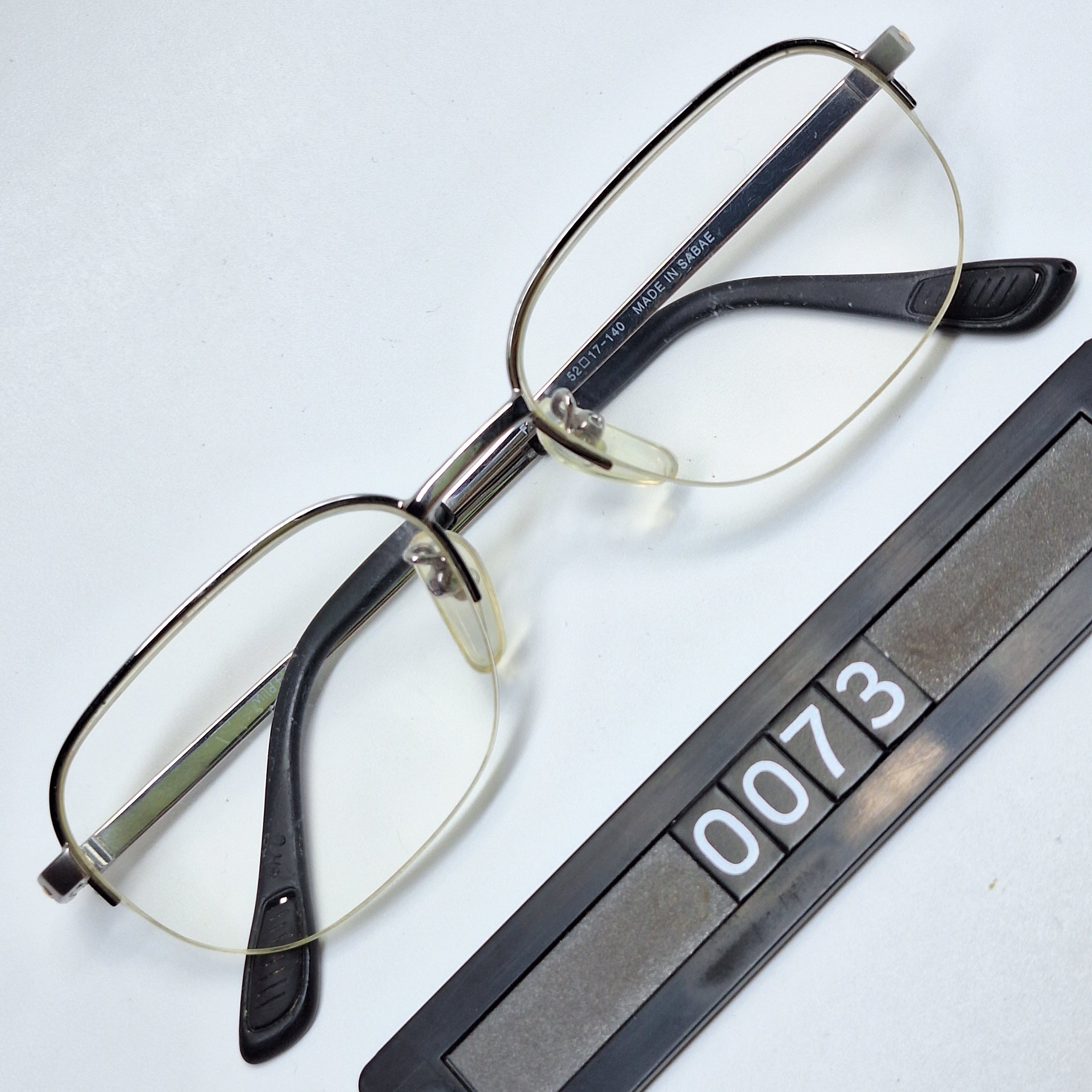 Other Mild Flex FNT-4304N Made in Sabae Titanium Half-Rim Eyeglass Size ONE SIZE - 1 Thumbnail