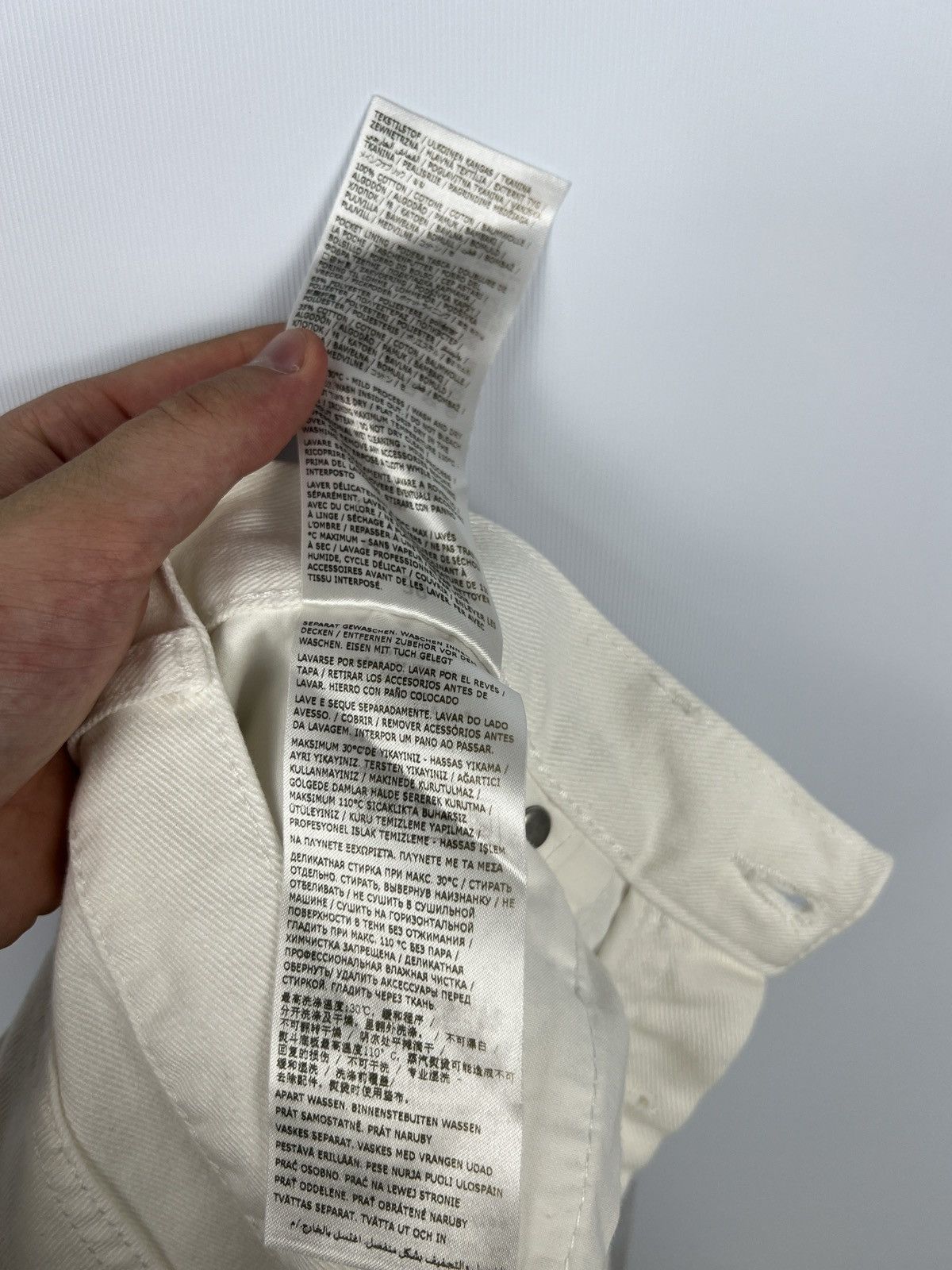 Maison Margiela White Maison Martin Margiela jeans (new with tags) Size 27" / US 4 / IT 40 - 9 Thumbnail