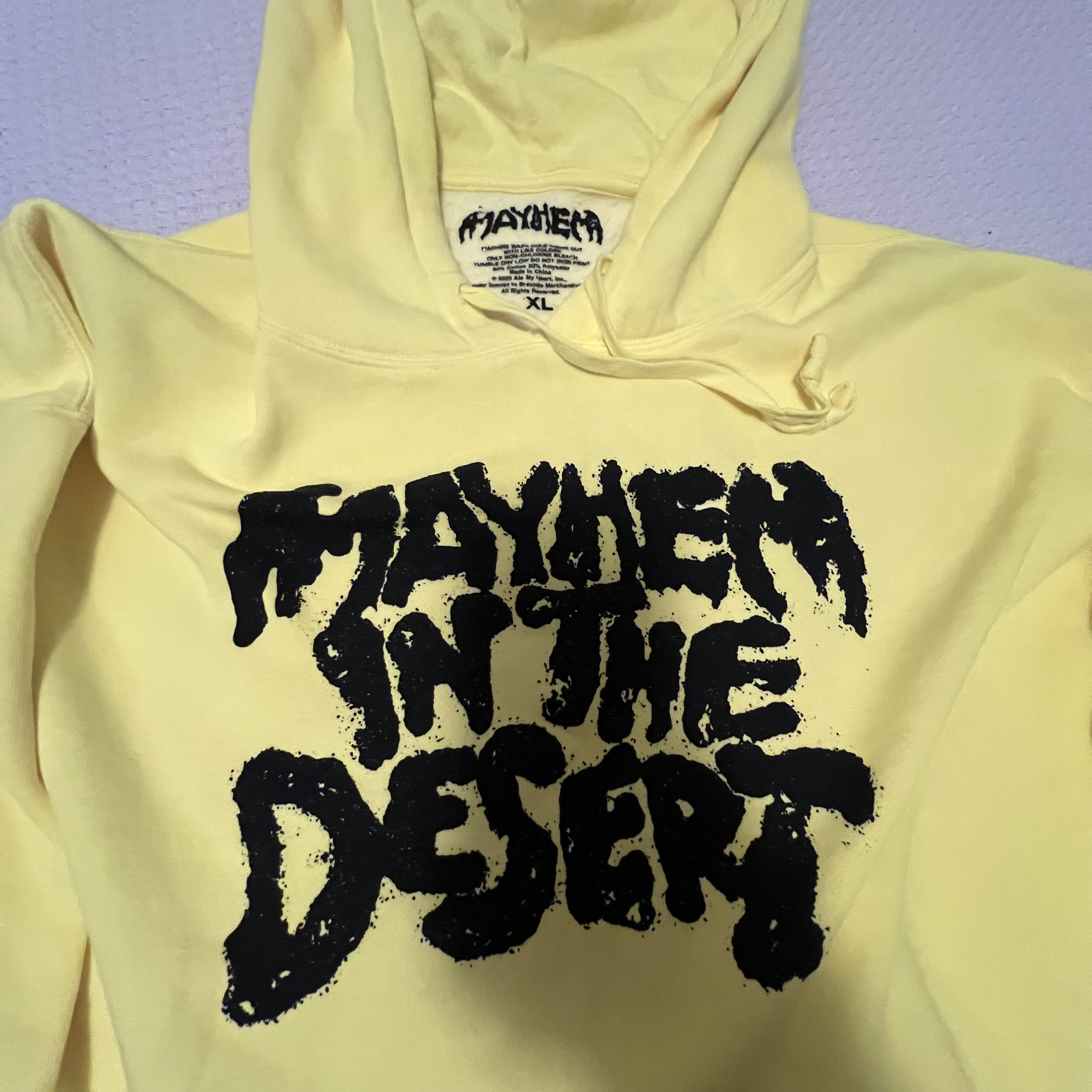 Other Lady Gaga Mayhem Yellow Coachella Hoodie 2025 XL Size US XL / EU 56 / 4 - 3 Thumbnail