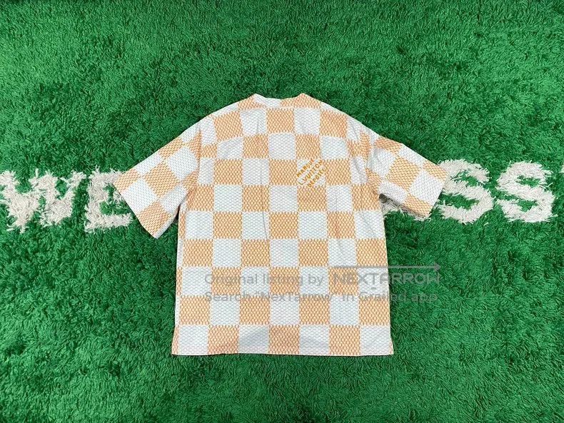 Louis Vuitton Louis Vuitton Checkerboard Short Sleeve Shirt. Size US M / EU 48-50 / 2 - 2 Thumbnail