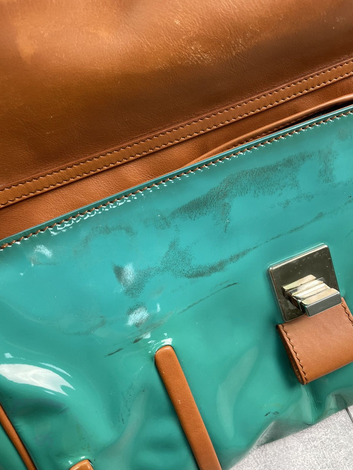 Celine Celine Clutch Patent Leather Bag Size ONE SIZE - 7 Thumbnail