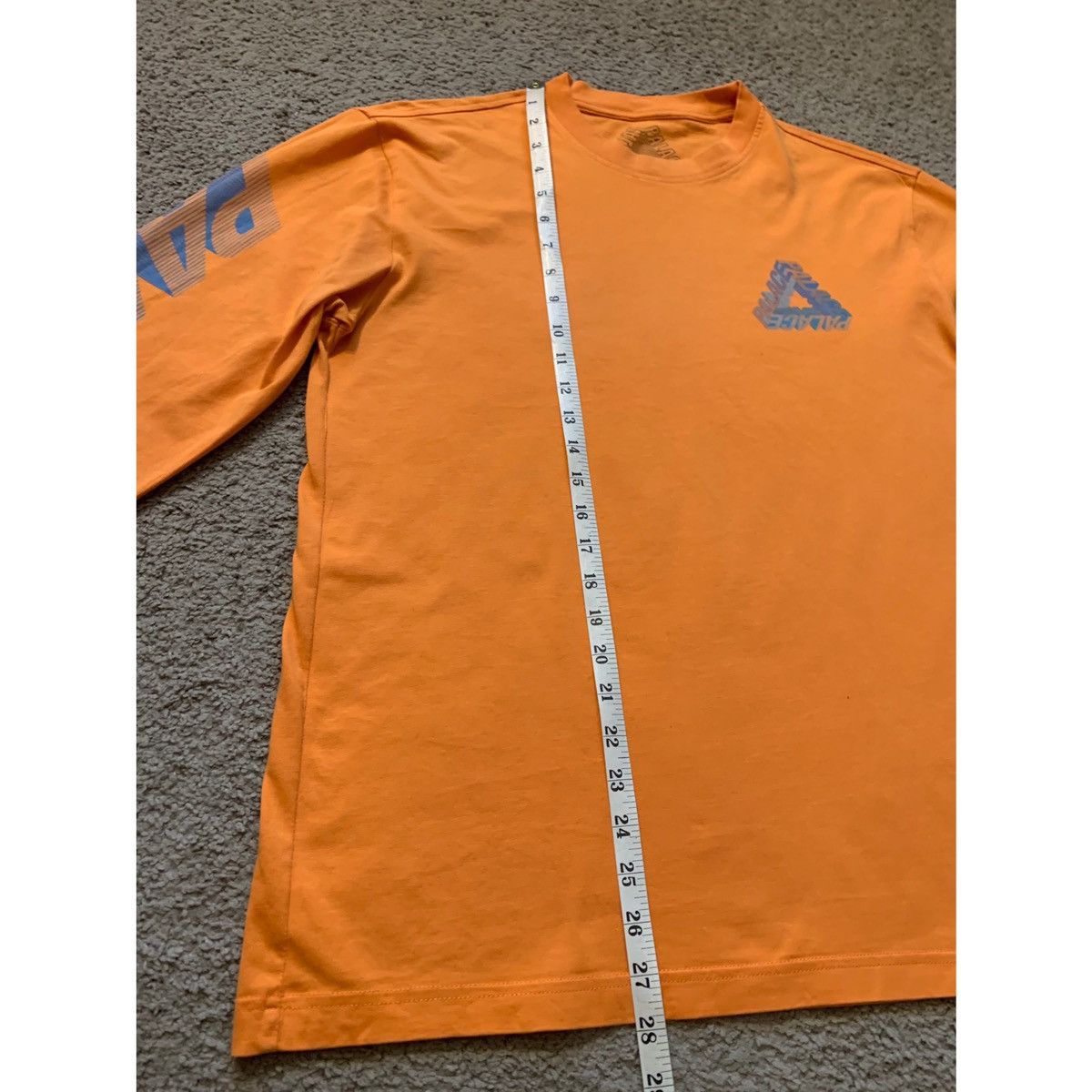 Palace PALACE ORANGE 3-D LOGO LS T-SHIRT Size US M / EU 48-50 / 2 - 19 Thumbnail