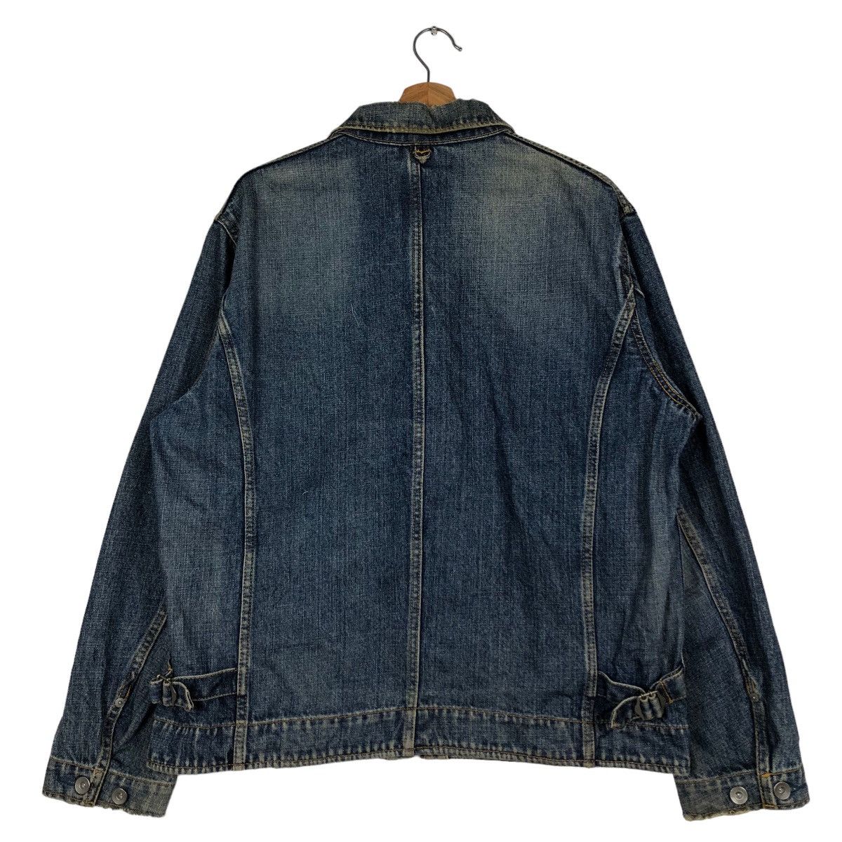 Japanese Brand 🔥Vintage Chore Denim Jacket Uniqlo Japan Issey Miyake Size US XL / EU 56 / 4 - 8 Thumbnail