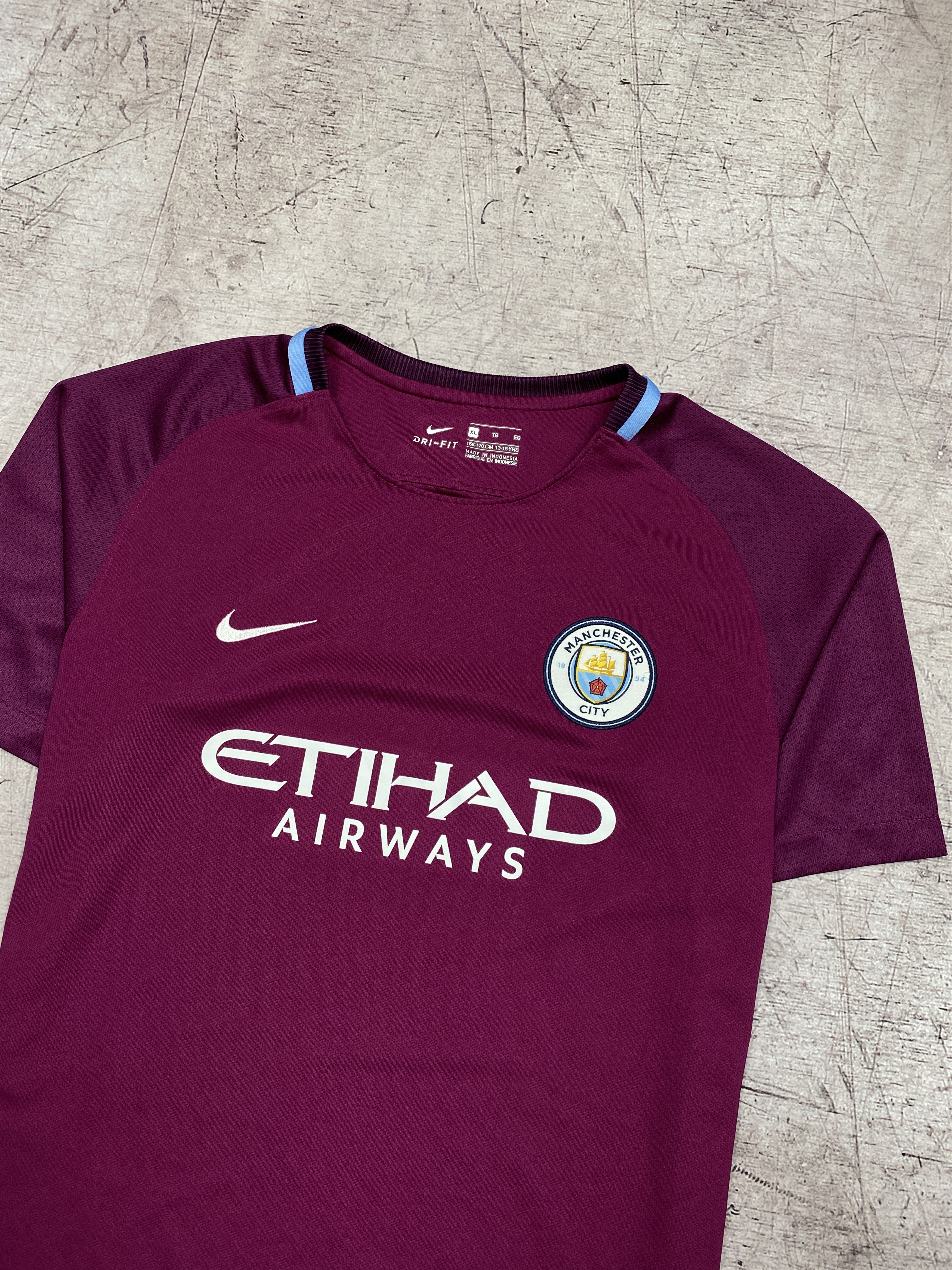 Nike Nike Manchester City Mens Soccer Jersey T-Shirt Football Size US S / EU 44-46 / 1 - 2 Thumbnail