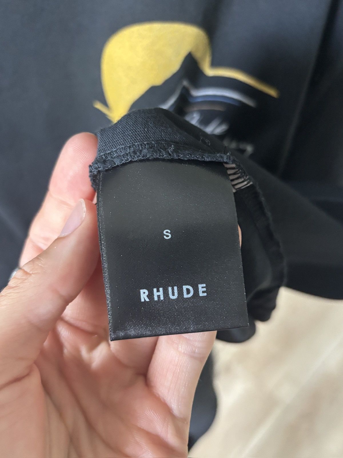 Rhude RHUDE AWAKENING MOONLIGHT LOGO TEE Size US S / EU 44-46 / 1 - 6 Thumbnail