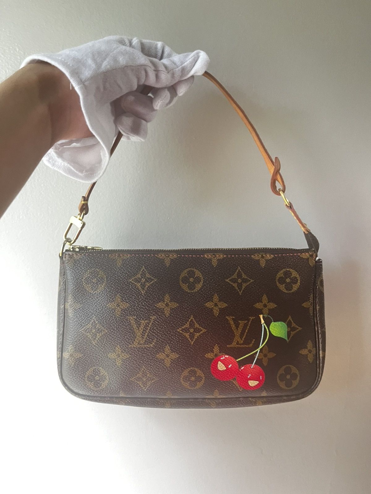 Louis Vuitton × Takashi Murakami cerises cherries pochette accessoires Size ONE SIZE - 2 Thumbnail