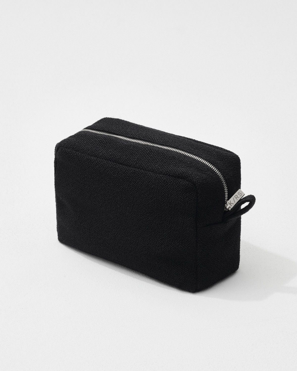 KVADRAT RAF SIMONS BLUE AND BLACK WOOL TOTE BAG