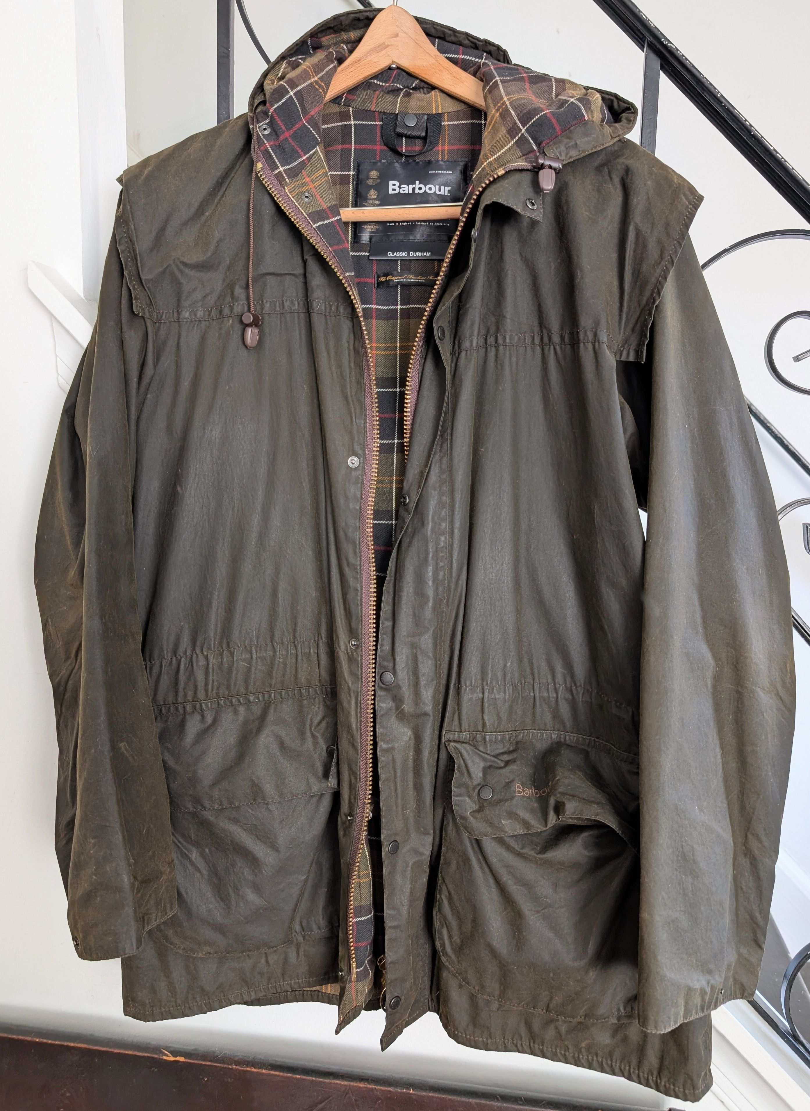 Barbour Vintage Barbour Durham x Made in England Size US M / EU 48-50 / 2 - 1 Thumbnail