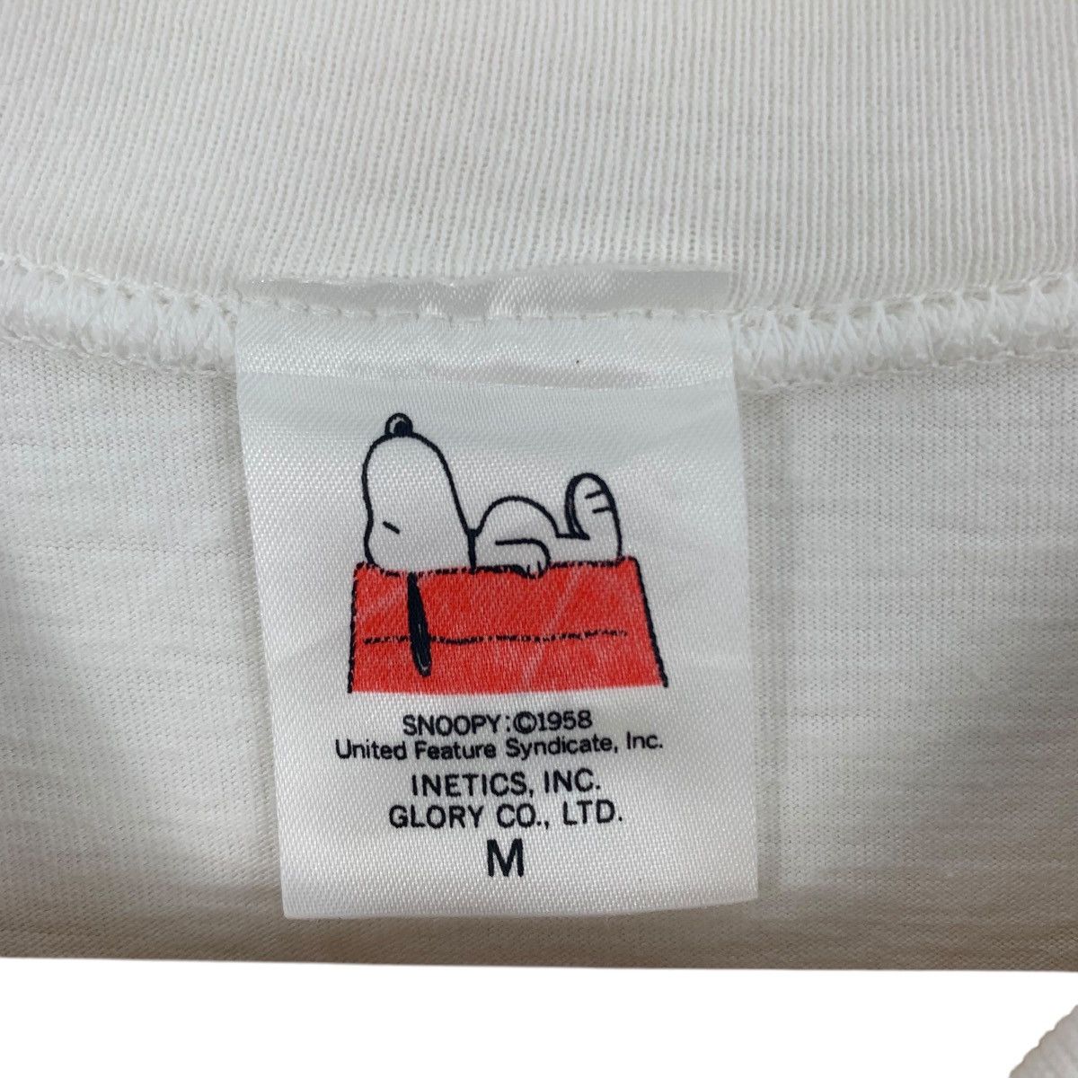 Peanuts Vintage 90s SNOOPY PEANUTS Character Print White Shirt Size US M / EU 48-50 / 2 - 6 Thumbnail