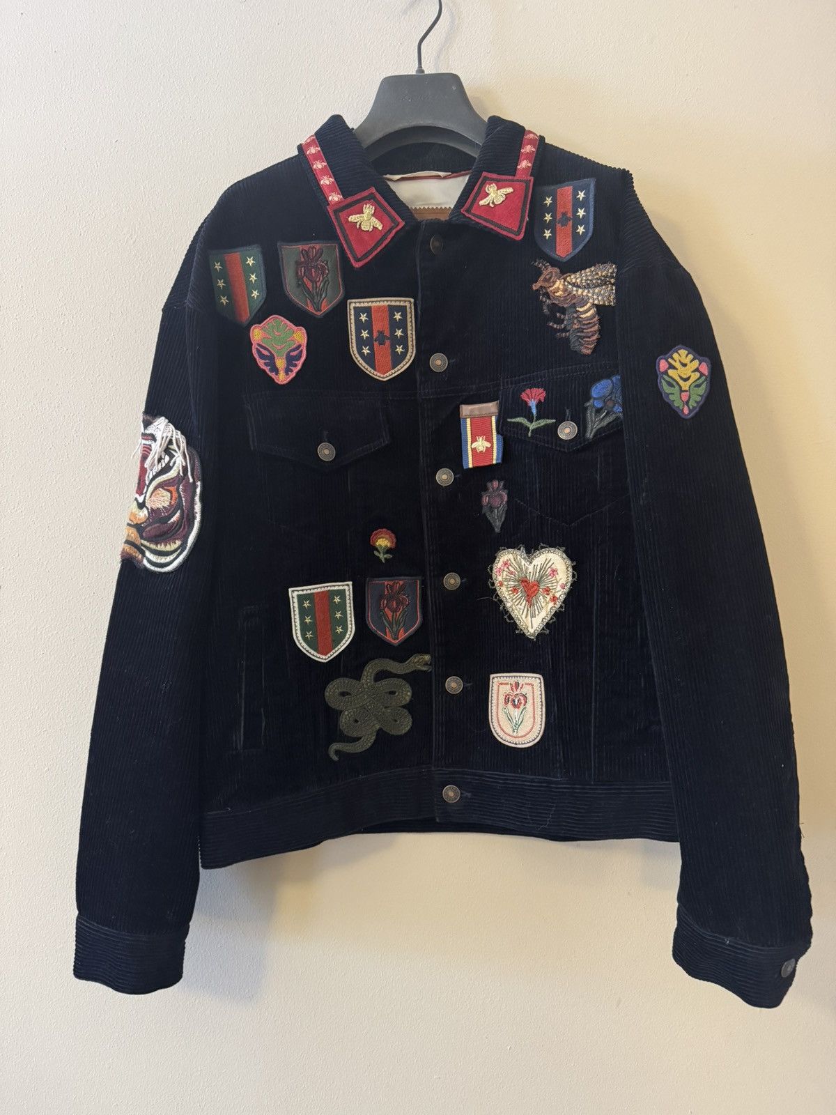 Gucci L'Aveugle Par Amour corduroy jacket Size US S / EU 44-46 / 1 - 2 Thumbnail