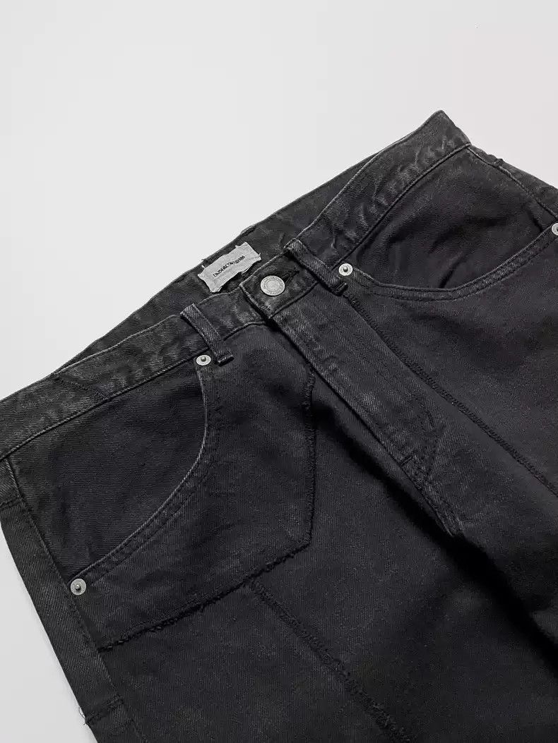 Undercover Undercover patchwork cut straight leg jeans Size US 34 / EU 50 - 3 Thumbnail