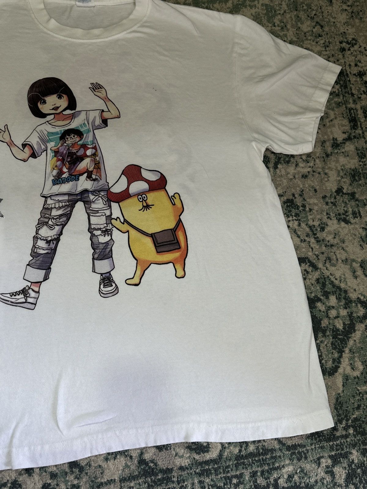 Anime Anime Japan Azuki Inio Asano White T shirt Size US M / EU 48-50 / 2 - 4 Thumbnail