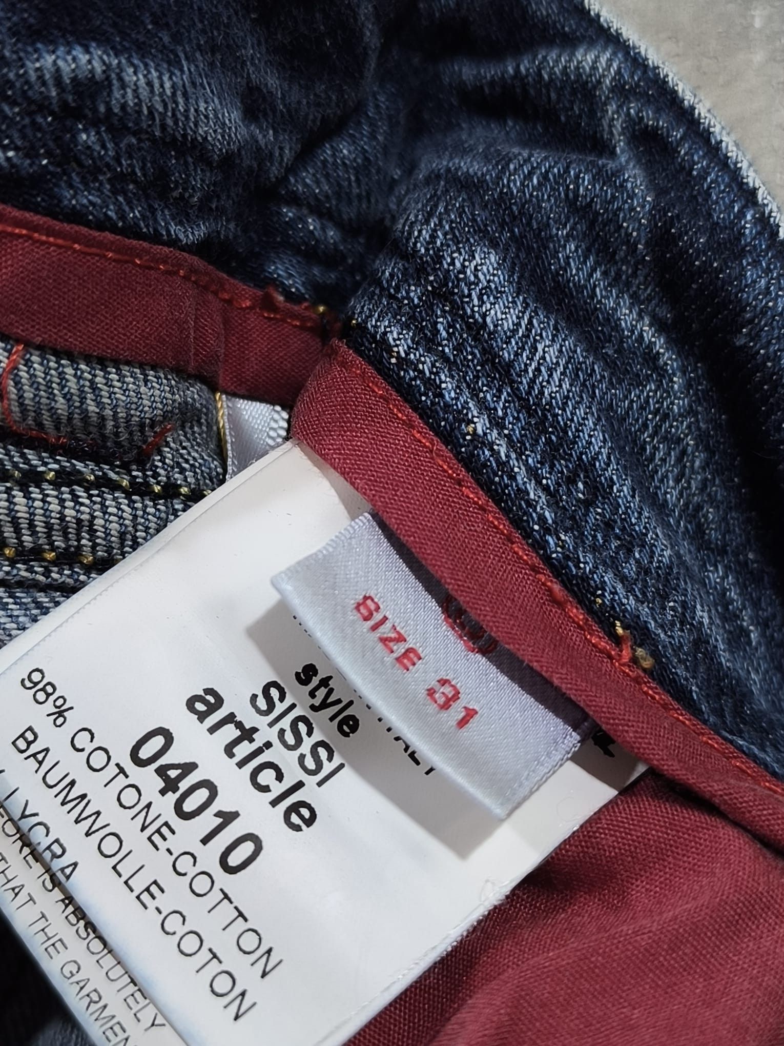 Other sartoria tramarossa selvedge women's jeans low rise straight Size 31" - 9 Thumbnail