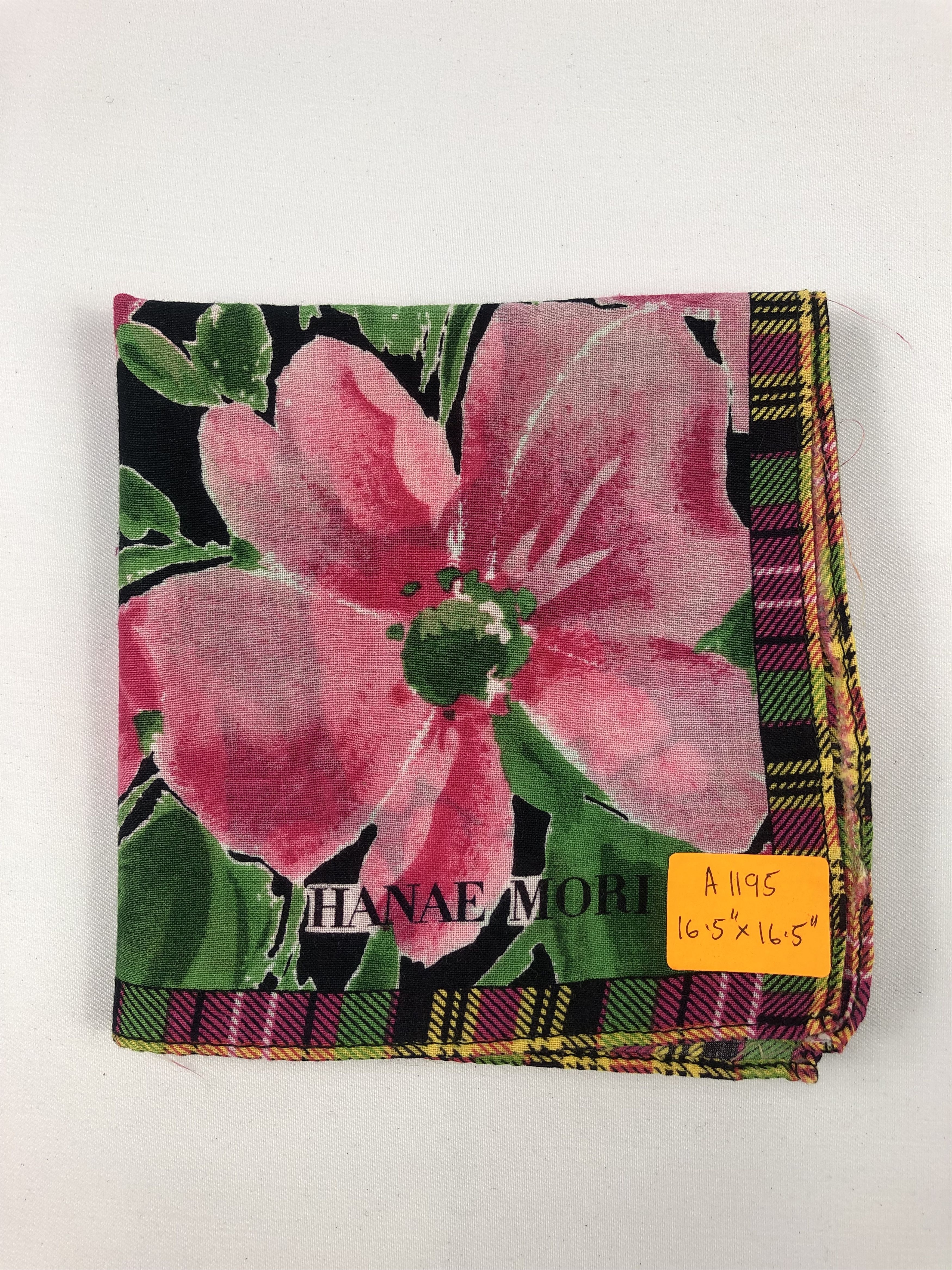 Hanae Mori × Japanese Brand × Vintage Hanae Mori Handkerchief / Bandana / Neckerchief Size ONE SIZE - 6 Thumbnail