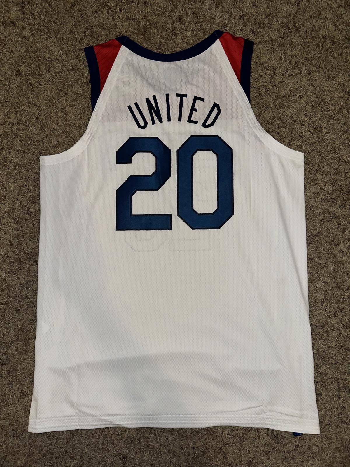 Nike Nike Team USA Basketball 2020/21 Olympics Home Jersey Size US XL / EU 56 / 4 - 5 Thumbnail