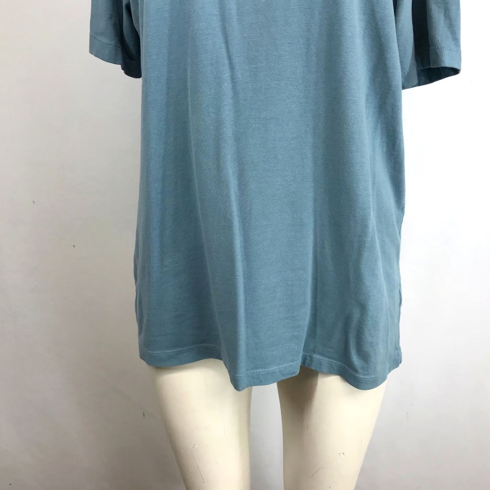Vintage Horny Toad T-Shirt Women's V-Neck Short Sleeve Organic Cotton Blue Small Size S / US 4 / IT 40 - 3 Thumbnail