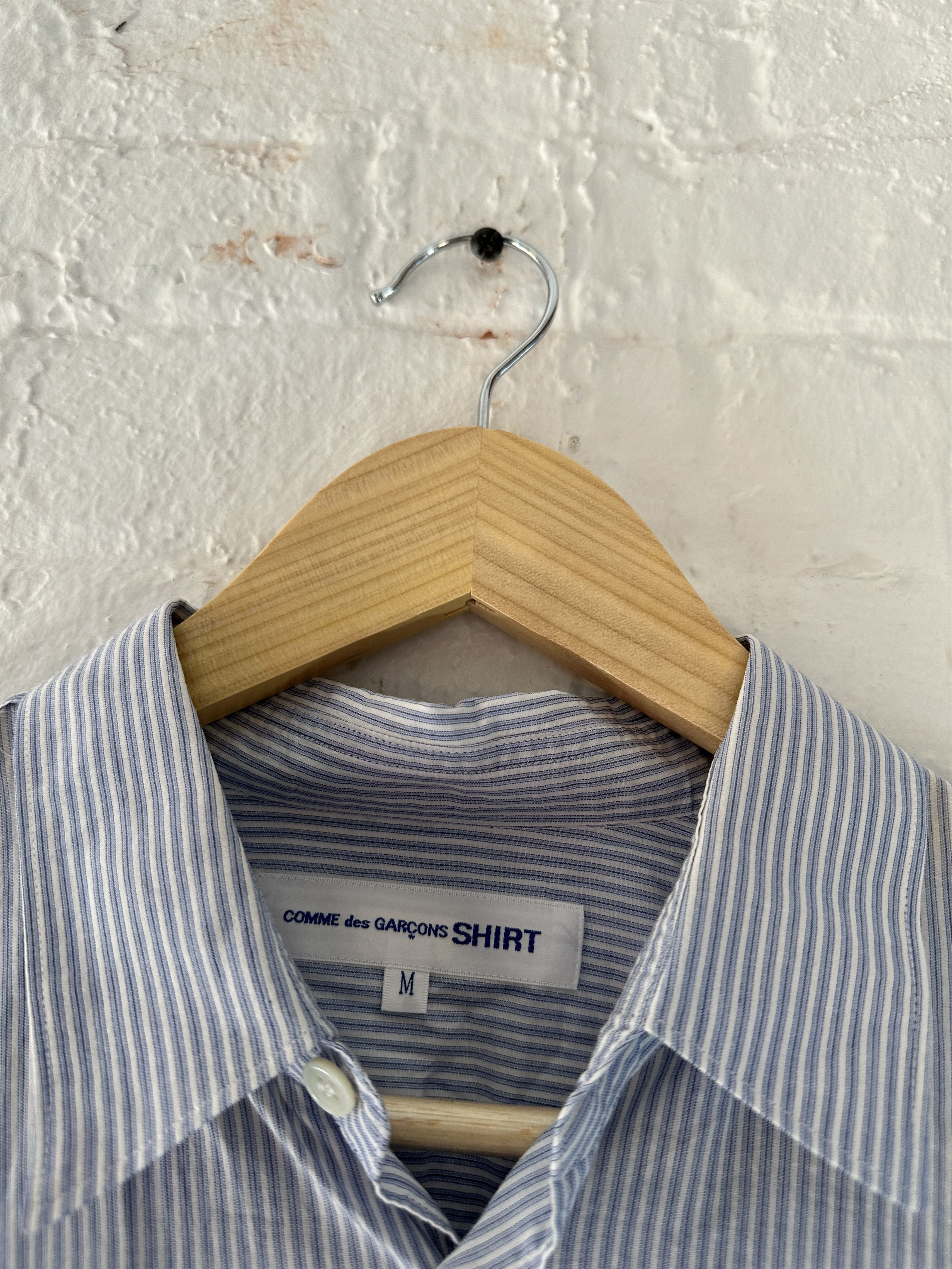 Comme des Garcons Comme des Garcons SHIRT Striped Button Up Shirt Size US M / EU 48-50 / 2 - 2 Thumbnail