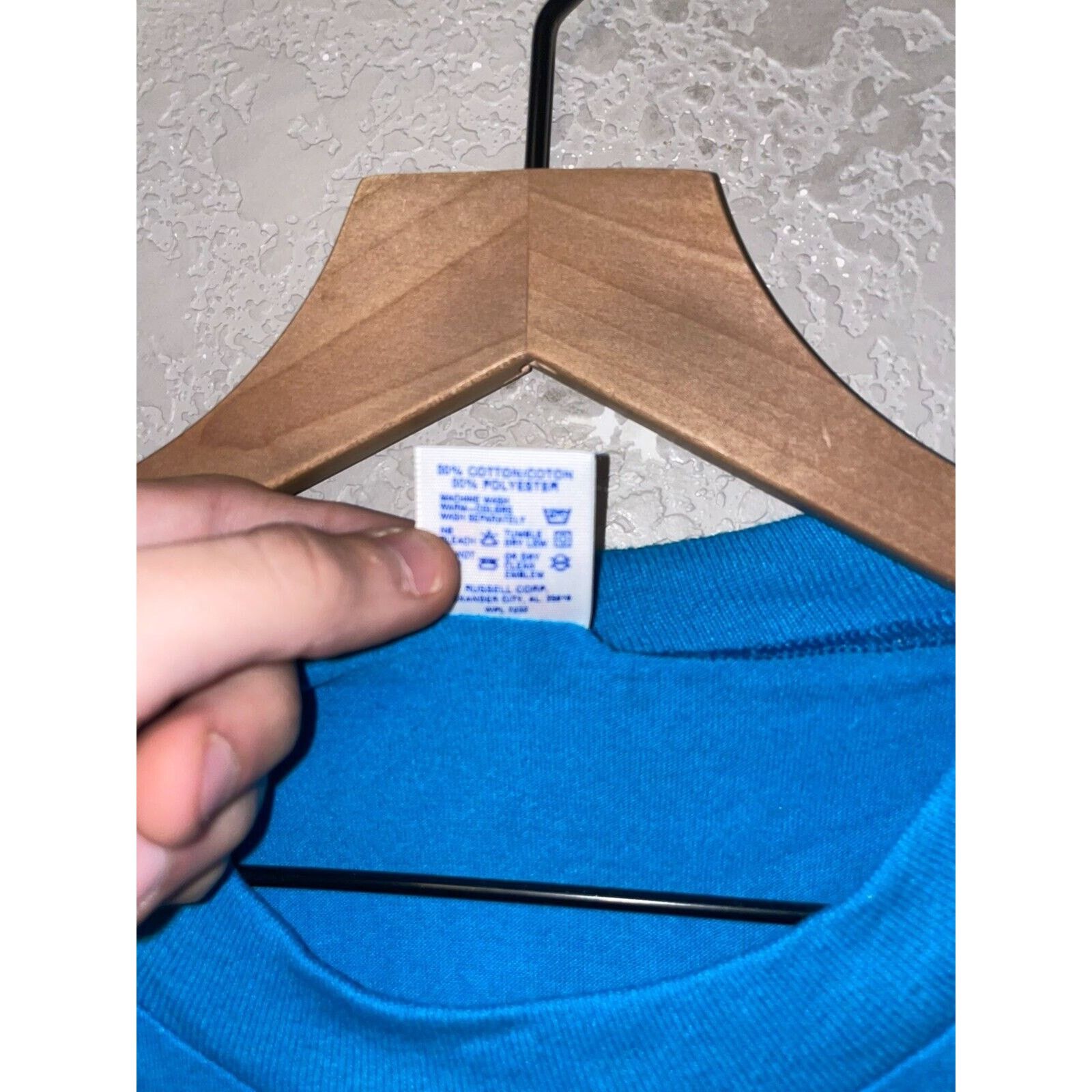 Jerzees Vintage Montana Shirt State Blue Front Pocket Tee VTG 90s L Size US L / EU 52-54 / 3 - 7 Thumbnail