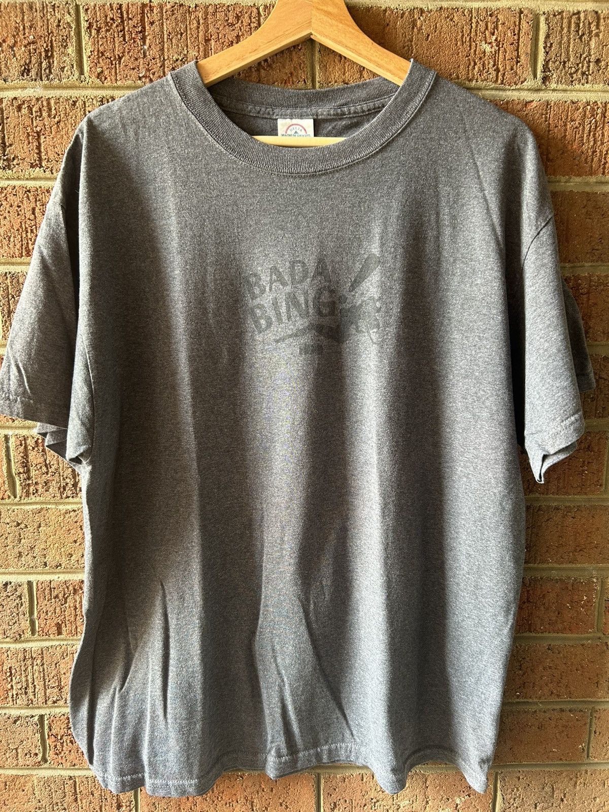 Delta Vintage Y2K The Sopranos Bada Bing HBO Gray T-Shirt Size US L / EU 52-54 / 3 - 1 Thumbnail