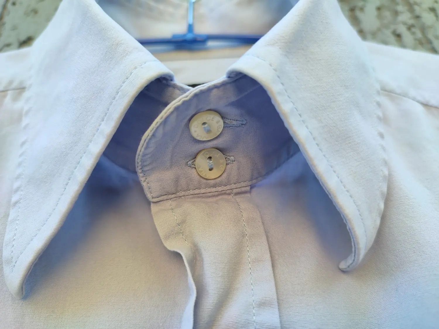 Dolce & Gabbana Dolce & Gabbana Purple DG Logo button shirt Size US M / EU 48-50 / 2 - 6 Thumbnail