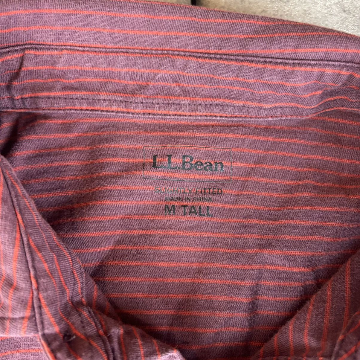 L.L. Bean Ll bean striped long sleeve polo 100% organic cotton Size US M / EU 48-50 / 2 - 6 Thumbnail