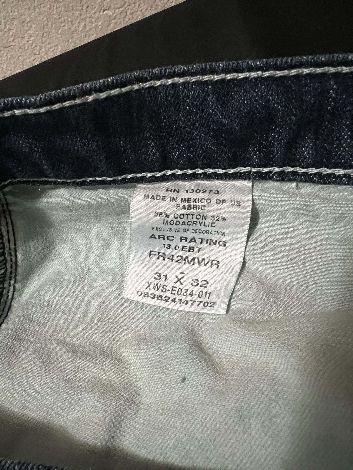 Wrangler Navy Blue Wrangler Jeans Size US 31 - 4 Thumbnail