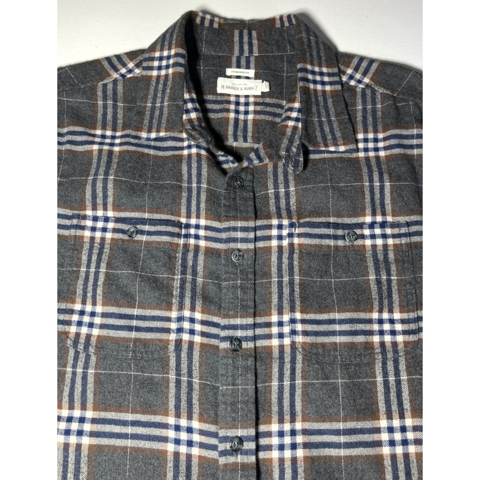Outdoor Research MEN'S Bridge & Burn Flannel Shirt Plaid Standard Fit Sz M Size US M / EU 48-50 / 2 - 5 Thumbnail