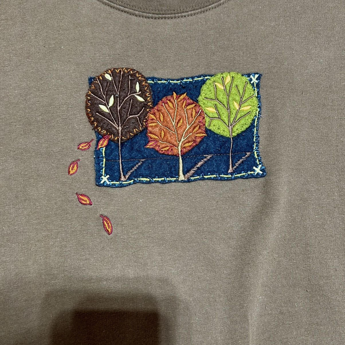 Other Vintage Top Stitch Morning Sun Embroidery Women's Large Size L / US 10 / IT 46 - 2 Thumbnail