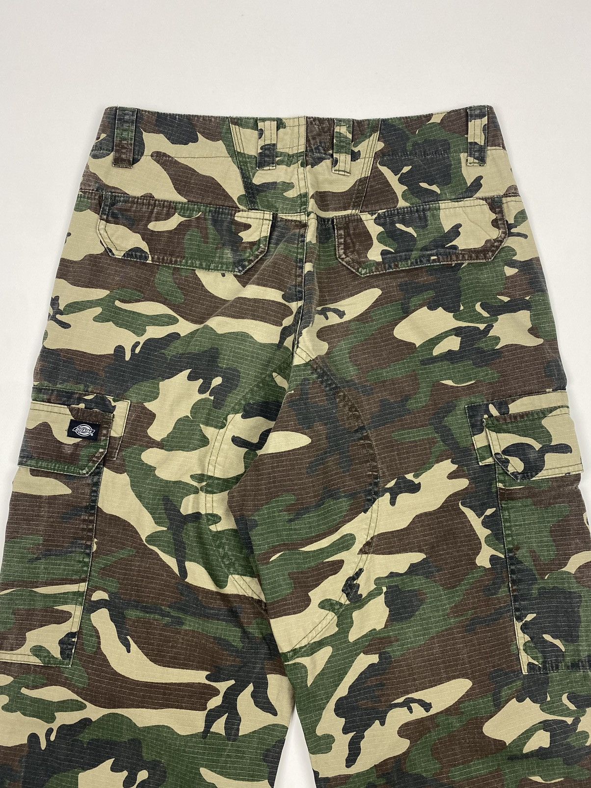 Dickies Dickies Woodland Camo Ripstop Baggy Cargo Pants Size US 32 / EU 48 - 11 Thumbnail