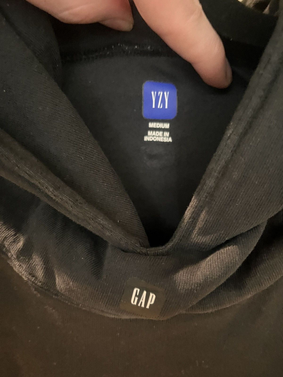 Balenciaga × Gap × Yeezy Yeezy Gap Engineered by Balenciaga Padded Hoodie ‘Black’ Size US M / EU 48-50 / 2 - 4 Thumbnail